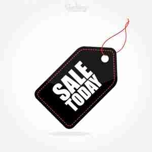 اتیکت مشکی black Friday sale