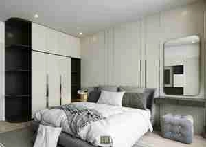 طراحی داخلی اتاق خواب مدرن برای اسکچاپ