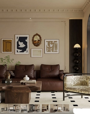 طراحی دکوراسیون با تم مشکی