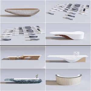 انواع میز پذیرش و نیز منشی لوکس برای اسکچاپ