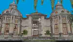 طراحی ویلا کلاسیک و پر جزییات برای اسکچاپ