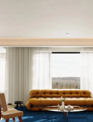 طراحی دکوراسیون هنری با رنگ خاص