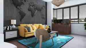 نشیمن مدرن و مینیمال برای اسکچاپ