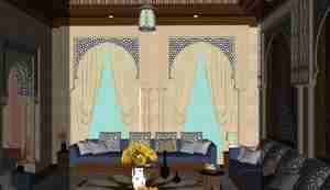 خانه‌ای با شکوه و معماری سنتی برای اسکچاپ