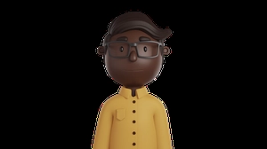 کاراکتر پسر 3d گرافیکی