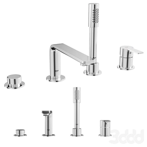 شیر آلات میکسر وان حمام Grohe