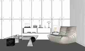 فضای نشیمن دنج و گرم برای اسکچاپ