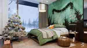 تخت خواب چوبی برای اسکچاپ