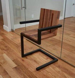 صندلی تک پایه فلزی