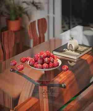 طراحی داخلی نشیمن و آشپزخانه و ناهارخوری با تم کریسمس برای اسکچاپ