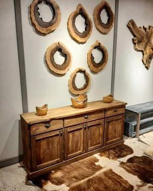 کنسول تمام چوب