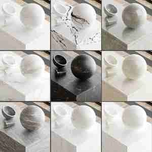 پک جذاب از متریال سنگ مرمر