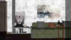 آرامش و سبک مدرن در طراحی اتاق خواب  برای اسکچاپ