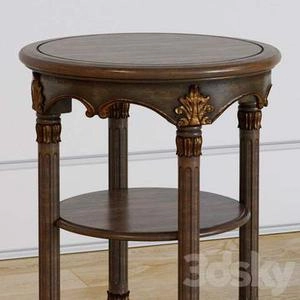 عسلی کنار سالنی یا میز تلفن قدیمی