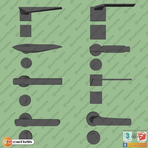 انواع دستگیره برای اسکچاپ