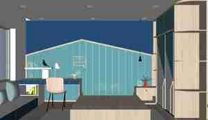 اتاق کودک با رنگ های شاد و طرح های خلاقانه برای اسکچاپ