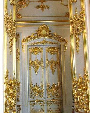 نقاشی روی ورق طلا وپتینه