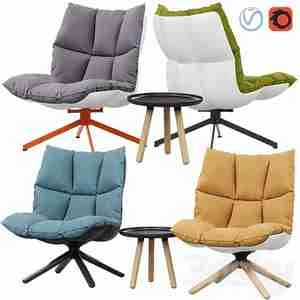 صندلی راحتی  Husk Armchair
