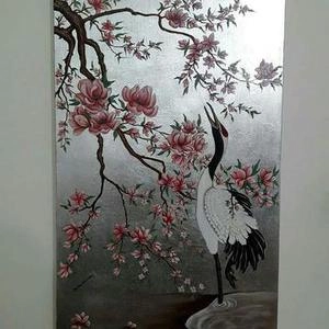 نقاشی شاخه درخت زیبا
