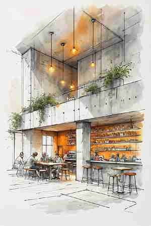 طراحی نما با اسکیس