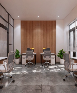 طراحی داخلی دفتر کار اداری برای اسکچاپ