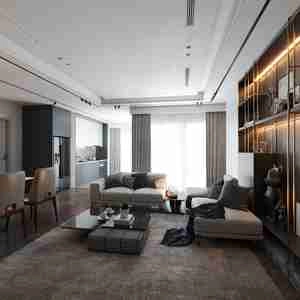 طراحی نشیمن مدرن و شیک برای اسکچاپ