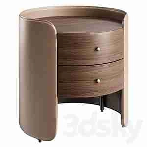 پاتختی چوبی مدرن Bedside