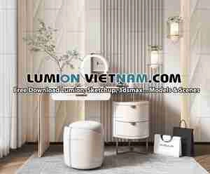 ست میز و صندلی لوازم آرایش برای اسکچاپ