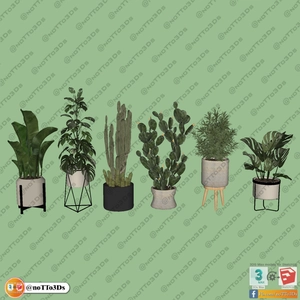 انواع گلدان برای اسکچاپ 5