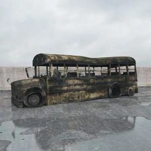 اتوبس مدرسه خراب شده