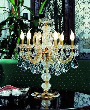 لوستر کریستال رومیزی کد786