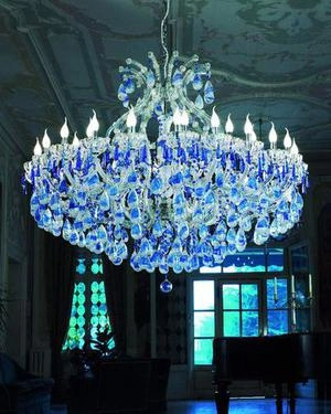 لوستر کریستال یشک کد008