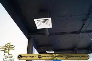 دریچه سقفی چهارطرفه