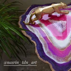 دنیای بی نهایت رزین عسلی