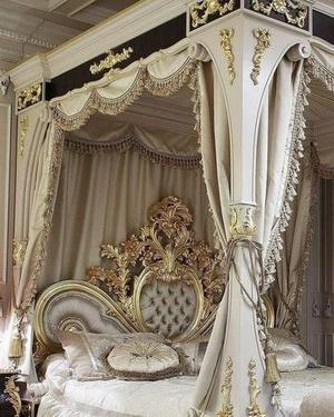 طراحی تخت خواب سلطنتی