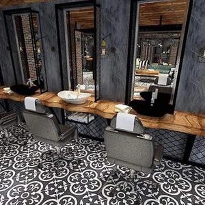 طراحی متفاوت ارایشگاه مردانه