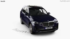 BMW  X7 G07 ماشین 3d