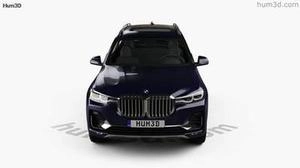 BMW  X7 G07 ماشین 3d