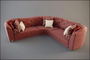 مدلینگ ابجکت مبل ای L