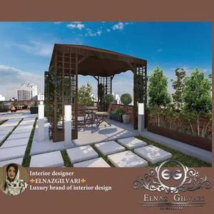 طراحي روف گاردن يا بام سبز