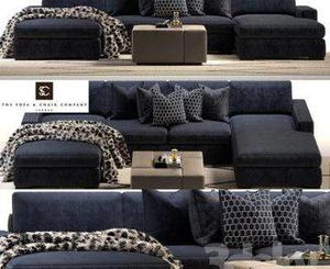 مبل مدرن Brancusi Corner Sofa and Matisse Ottoman