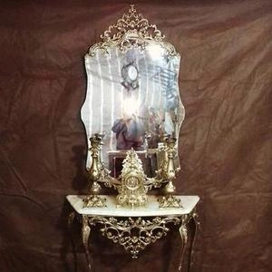 آینه کنسول برنزی اصل