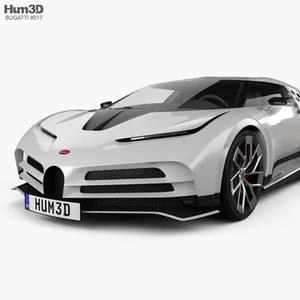 ماشین Bugatti Centodieci 2020 Low-poly بوگاتی