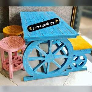 میز و نیمکت غذا خوری ۴ نفره