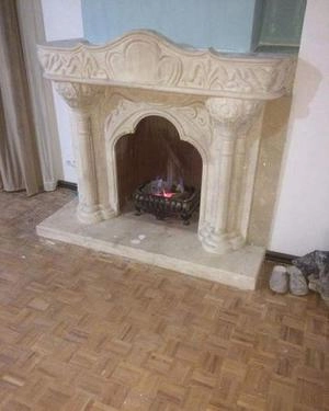 طراحی داخلی با وجود شومینه