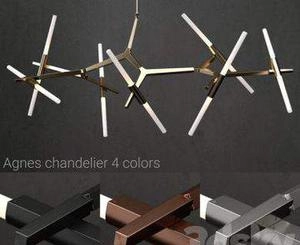 لوستر مدرن Agnes 14 Lights 4 Colors