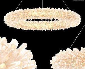 لوستر مدرن Restoration Hardware Geode Quartz