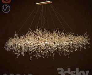 SERIP BIJOUT OVAL X LARGE CHANDELIER