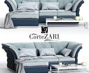 مبل ال CorteZARI TIAGO Corner Sofa