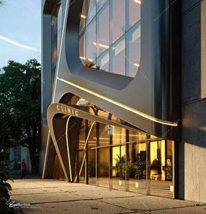 رندر نمای مدرن